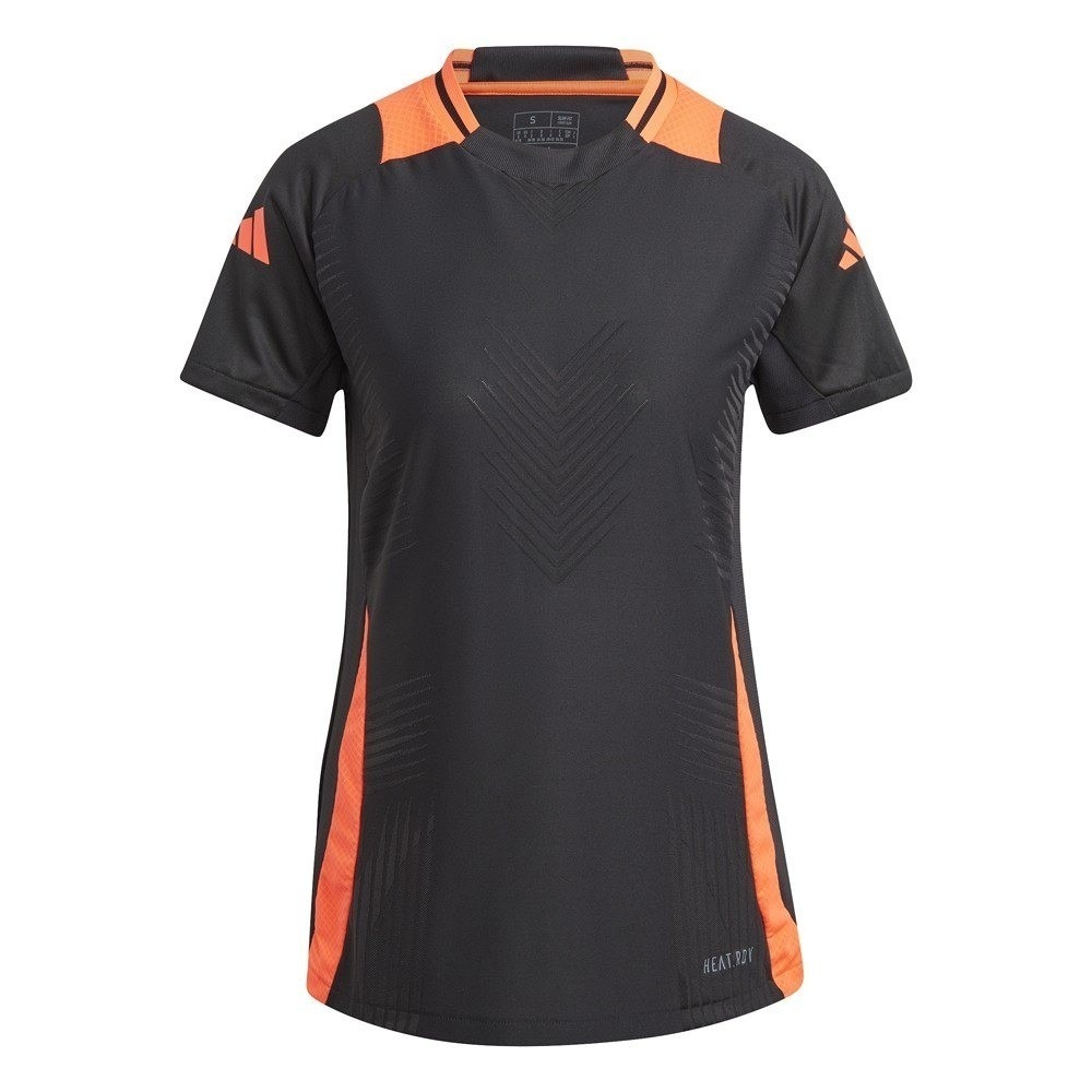 Adidas Women's Tiro 24 Pro Training Jersey Black Red Size XL (0069)